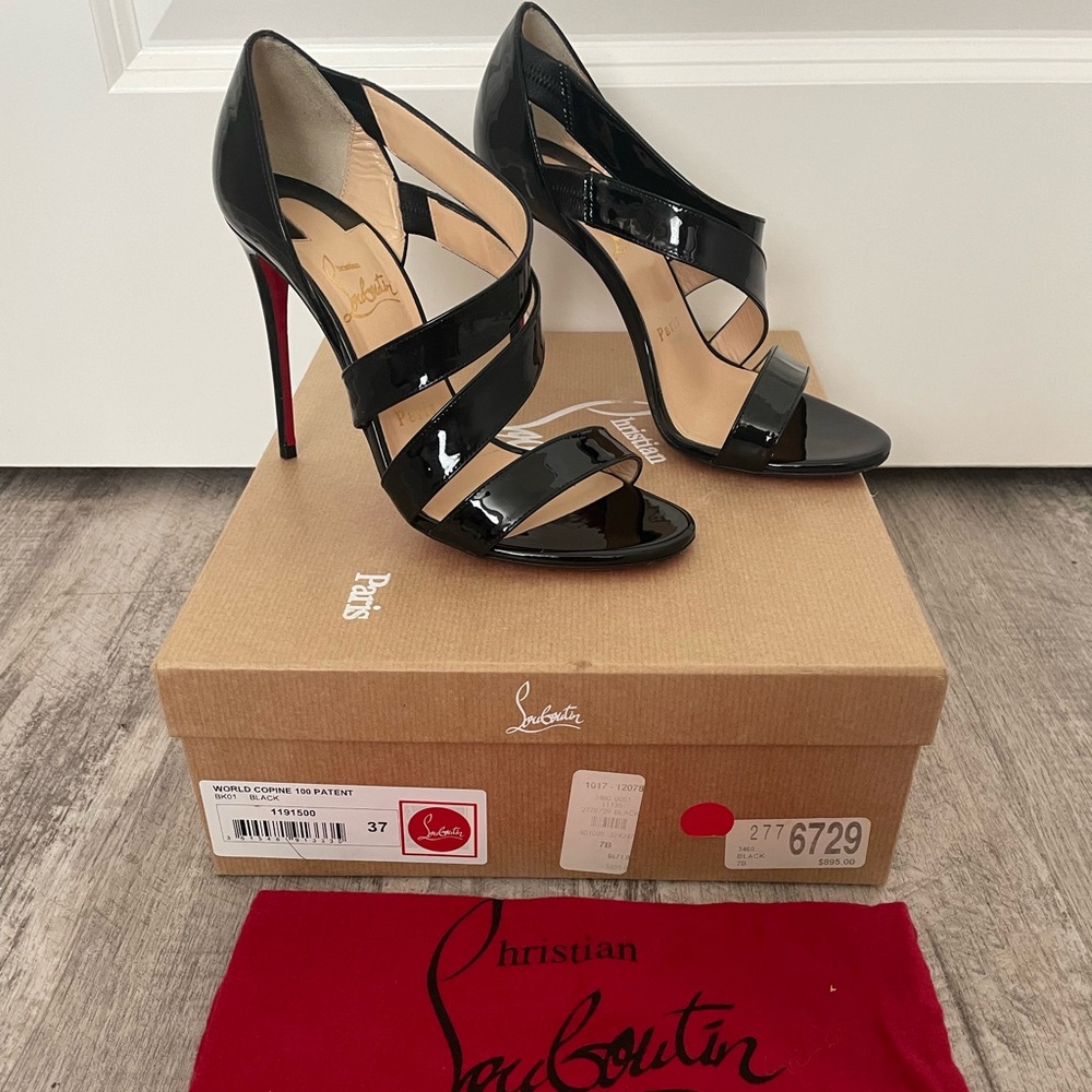 World Copine 100 black patent